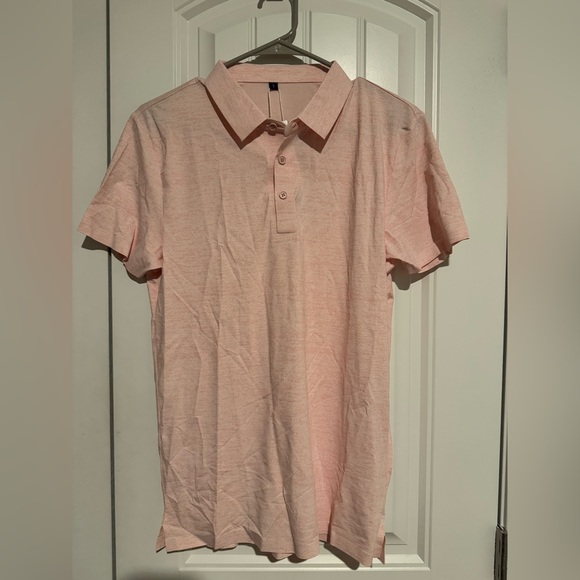 IceMood Women’s Short Sleeve Polo Shirt – Light Pink – Size Small - Picture 3 of 8
